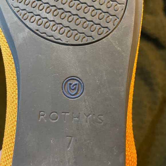 ROTHY”S Round- toe Marigold yellow flats - Picture 4 of 6